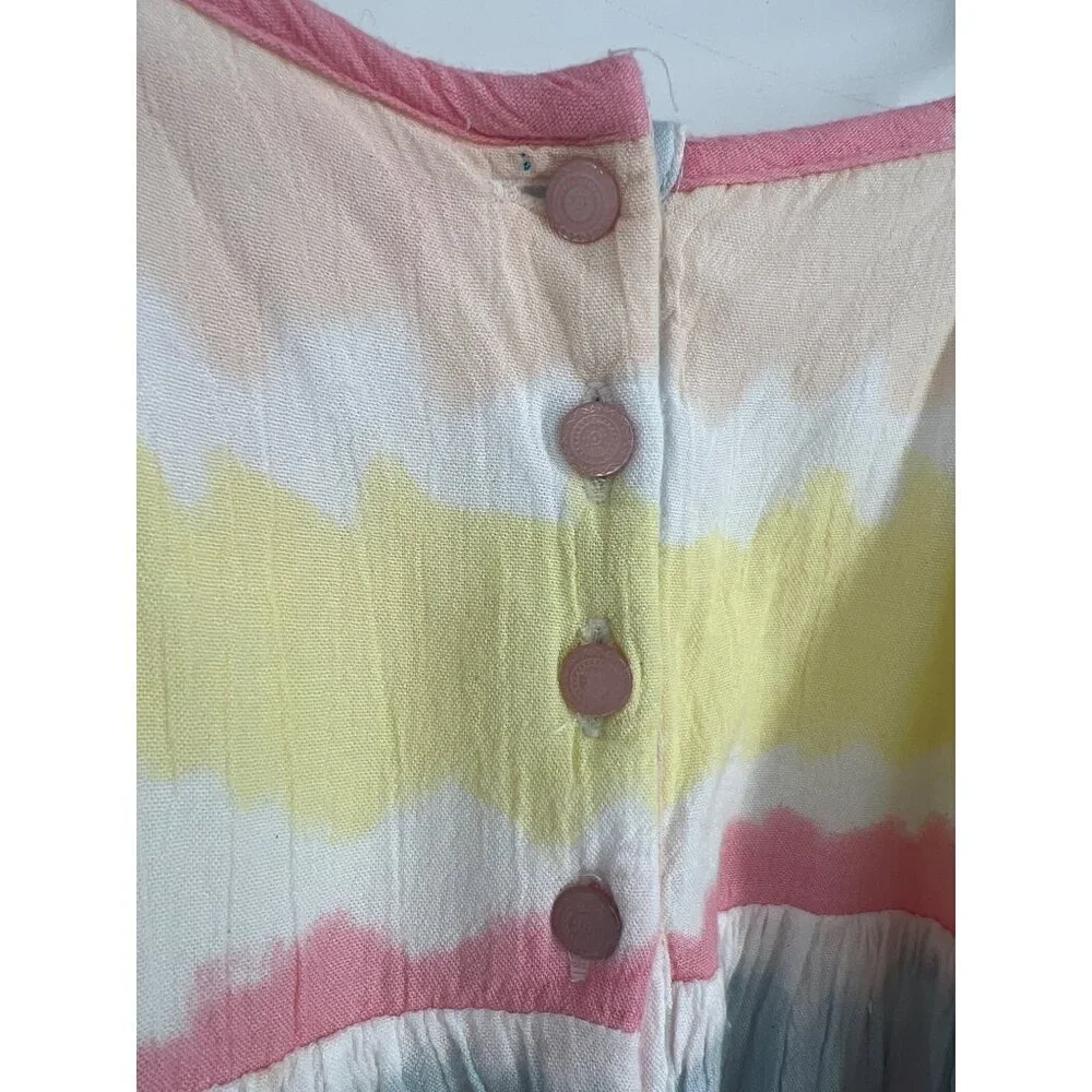 Tommy Bahama Girls Tie Dye Dip Dye Dress Size 3T Beachy Sundress